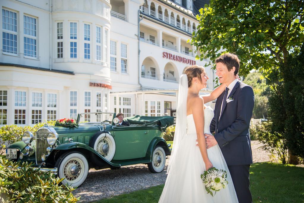 Strandhotel Glucksburg Bagian luar foto